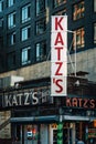 Katz`s Delicatessen, in the Lower East Side, Manhattan, New York City