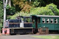 Kauai Plantation Railway tour at Kilohana Plantation at Lihue on Kauai Island in Hawaii