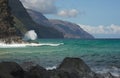 Kauai's Napali Coastline Royalty Free Stock Photo