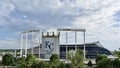 Kauffman Stadium, Home of the Kansas City Royals, Royalty Free Stock Photo