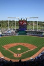 Kauffman Stadium - Kansas City Royals Royalty Free Stock Photo