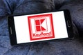 Kaufland hypermarket logo Royalty Free Stock Photo