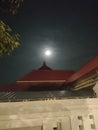 Kauman mosque at night