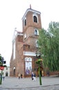 Kaunas August 21,2014-Basillica St Peter and Paul from Kaunas in Lithuania Royalty Free Stock Photo