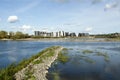 Kaunas City Neman and Neris Rivers Confluence Royalty Free Stock Photo