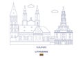 Kaunas City Skyline, Lithuania