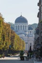 Kaunas, Lithuania AUGUST 16, 2023. The Church of St. Michael the Archangel