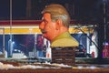 Funny sculpture of Joseph Stalin