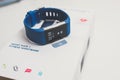 Unboxing Fitbit Charge 2 Royalty Free Stock Photo