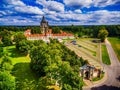 Kaunas, Lithuania: Pazaislis Monastery and Church Royalty Free Stock Photo