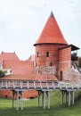 Kaunas medieval castle Royalty Free Stock Photo