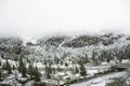 Kaunertal glacier at Ferner Garten in Kaunergrat nature park Royalty Free Stock Photo