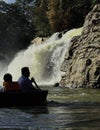 Kaveri river and hogenakkal waterfall