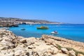 Kavo Greko cape in Cyprus Royalty Free Stock Photo