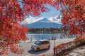 Autumn Season at lake Kawaguchiko