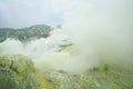 Kawah Ijen Crater - East Java Royalty Free Stock Photo