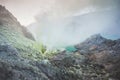 Kawah Ijen volcanic crater