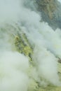 Kawah Ijen Volcano - East Java Royalty Free Stock Photo