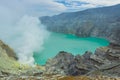 Kawah Ijen Volcano in East Java , Indonesia