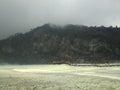 A Kawah Putih Crater Royalty Free Stock Photo