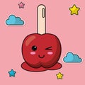 Kawaii candy apple image