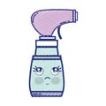 Kawaii cute thinking spray bottle