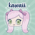 Kawaii girl icon