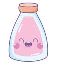 kawaii glass bottle