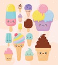 kawaii ice creams