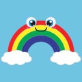 Kawaii Furry Rainbow Clouds