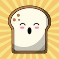 Kawaii slice bread image