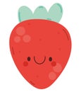 kawaii strawberry design