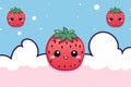 kawaii strawberry wallpaper