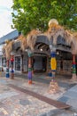 KAWAKAWA, NEW ZEALAND, FEBRUARY 17, 2020: Hundertwasser Public Toilets at Kawakawa, New Zealand