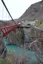 Kawarau Gorge bungy jumping bridge, New Zealand