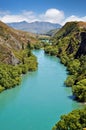 Kawarau river near Queenstown New Zealand