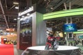 Kawasaki Motorcycles on display