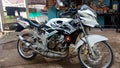 Kawasaki Ninja R150 white and black