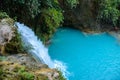 Kawasan Falls on Cebu island in Philippines