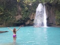 Kawasan falls Royalty Free Stock Photo