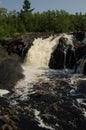 Kawishiwi falls- vertical Royalty Free Stock Photo