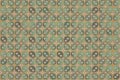 Kawung Batik Pattern - cotton Royalty Free Stock Photo