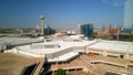 Kay Bailey Hutchison Convention center in the city of Dallas - DALLAS, UNITED STATES - NOVEMBER 09, 2022 Royalty Free Stock Photo