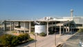 Kay Bailey Hutchison Convention center in the city of Dallas - DALLAS, UNITED STATES - NOVEMBER 09, 2022 Royalty Free Stock Photo