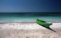 Kayak on the beach Royalty Free Stock Photo