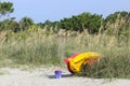 Kayak & Beach Toys Await