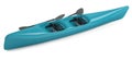 Kayak canoe isolated