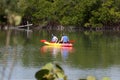 A Kayak on the Estuary at Lovers Key State Park