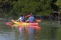 A Kayak on the Estuary at Lovers Key State Park