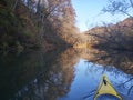 Kayak on the lake